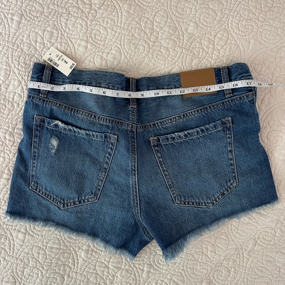 NWT Aero Denim Vintage High Rise Shorts - Picture 4 of 5